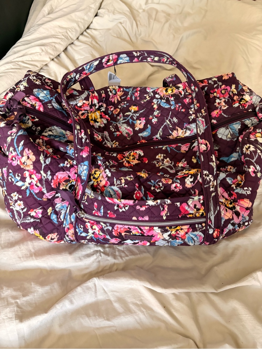 Vera Bradley NWT Holland Garden Quilted Floral Duffel Bag - Large - Picture 1 of 7